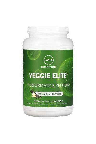 MRM Nutrition , Veggie Elite, Performance Protein, Vanilla Bean, 2.2 lb (1,020 g)