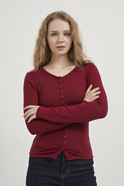 Arma Life Armalife 3038 front snap basic women's cardigan