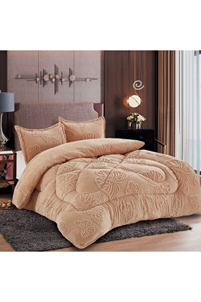 CHIRASO Cocolino CHIRASO PILLOW, Embossed Butterfly Pattern, 3.5 kg, Double Bed 200x230cm and 2 Pillow Cases 50x70