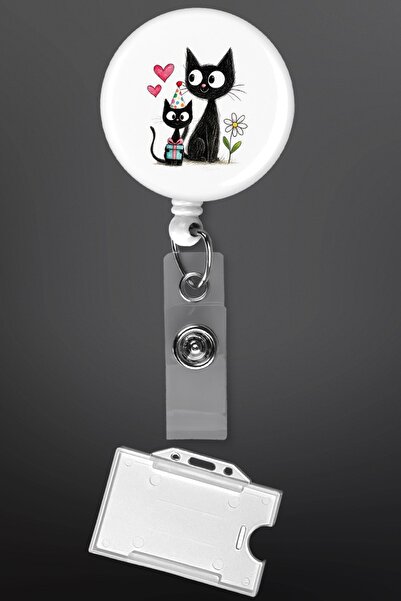 StormiStoretr حامل بطاقة يويو على شكل قطة من مينوش، حامل بطاقة يويو