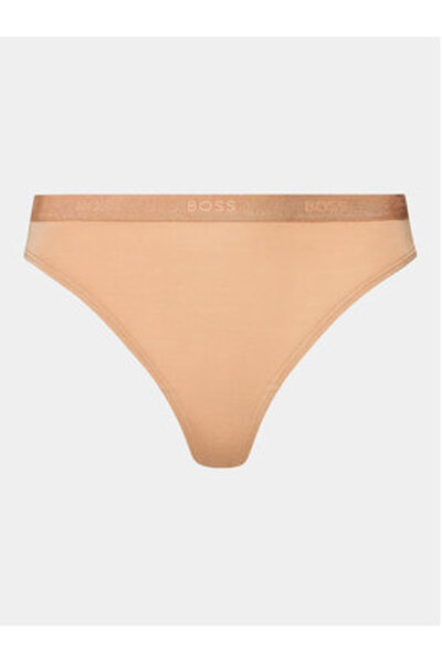 BOSS Γυναικείο στρινγκ 50502752 Μπεζ