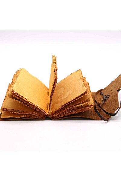 OEM Vintage Leather Journal with Key | Handmade | 18 x 13 cm