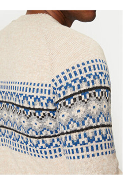 Brave Soul Ανδρικό Πουλόβερ MK-517ERICKSON Εκρού