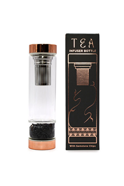 OEM STICLĂ INFUZOR DE CEAI CU CRISTALE NATURALE DE ONYX