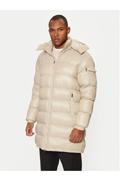 Brave Soul Ανδρικό Χειμερινό Μπουφάν MJK-JAREDLONGSTN Μπεζ