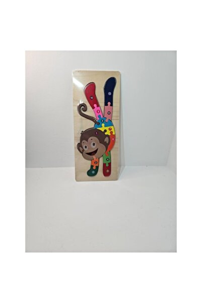 OEM Educational Wooden Montessori Puzzle - Monkey with Numbers