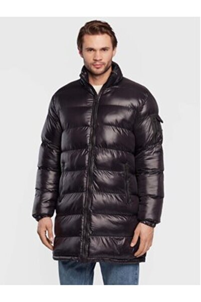 Brave Soul Ανδρικό Χειμερινό Μπουφάν MJK-JAREDLONG Μαύρο