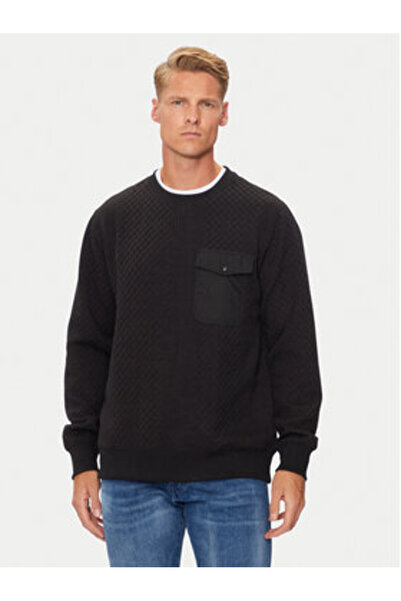 Brave Soul Ανδρικό Φούτερ MSS-586KALK Μαύρο