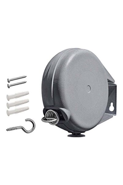 fun zone Generic Retractable Clothesline Set with Accessories Grey