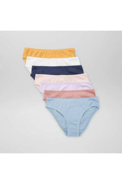 KIABI Pack of 7 plain briefs BLUE