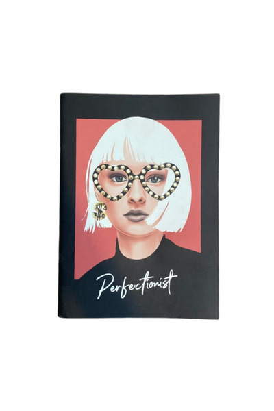 Dörtel Tedarik Perfectionist |   Perfectionist Themed Striped Notebook Timeless Agenda