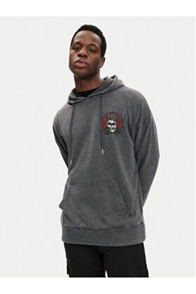 Brave Soul Ανδρικό Φούτερ MSS-627PEROXIDE Γκρι