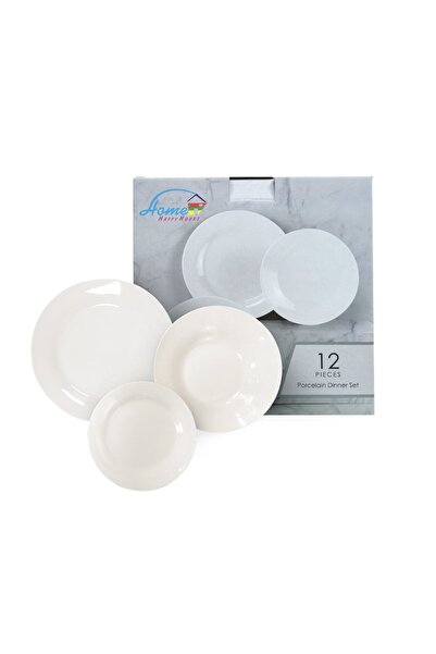 Home Dinner Set White 12Pcs ET-0627-1