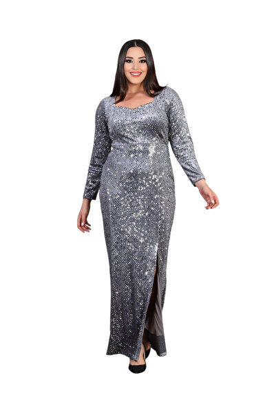 rotop Long Party dress, for occasions, made of sequins, elegant model