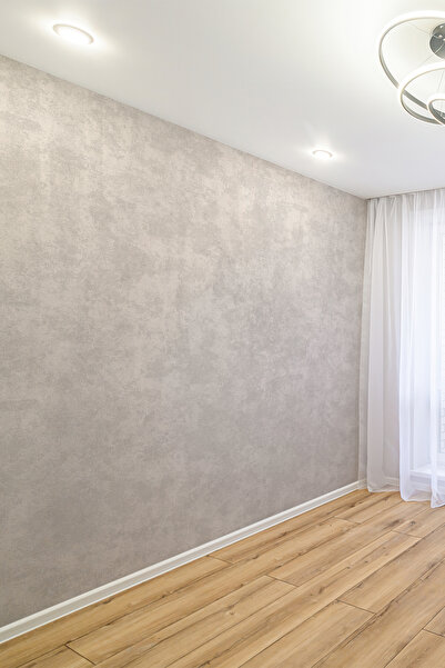 dreamwall Beyaz Gri Mermer Efektli Minimalist Duvar Kağıdı