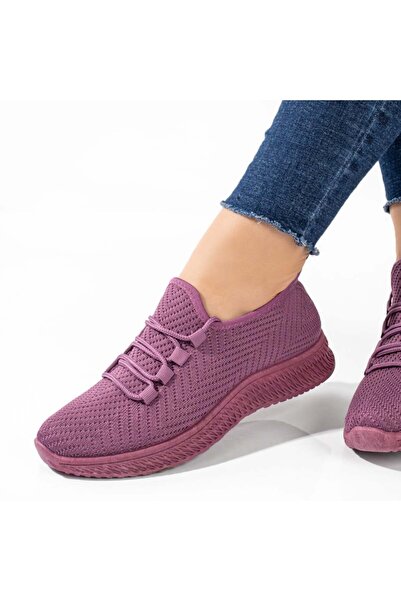 Modlet.ro Women's purple lace-up sport espadrilles MOD09086