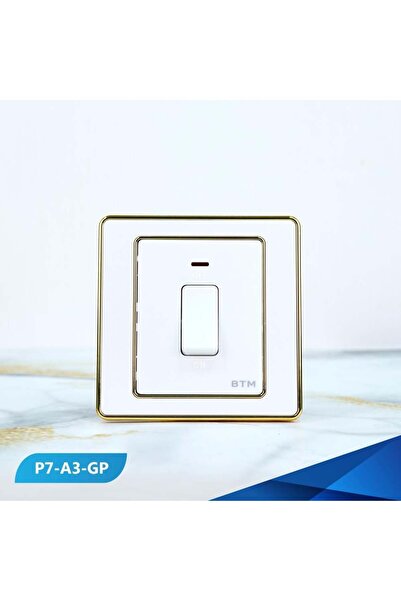 Btm مفتاح سخان ذهبي - قطعتين