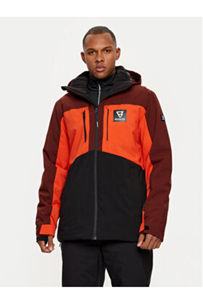 Brunotti Ανδρικό μπουφάν σκι 2421200045 Μαύρο, Πολύχρωμο