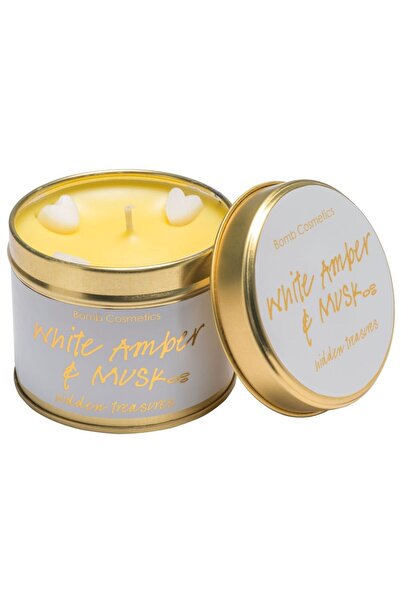 Bomb Cosmetics Lumanare parfumata White Amber & Musk,