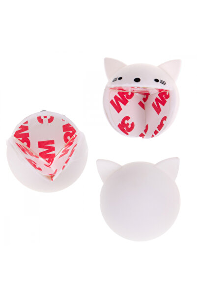 Ikonka White Cat silicone corner protector