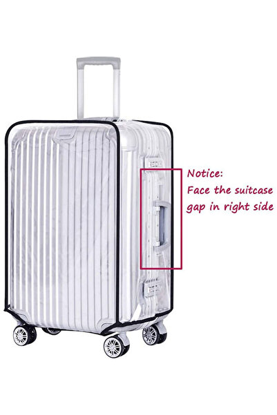 HALAMODO غطاء حماية شفاف مقاوم للماء للأمتعة