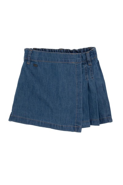 U.S. Polo Assn. Kız Çocuk Denim Şort Etek 2231252