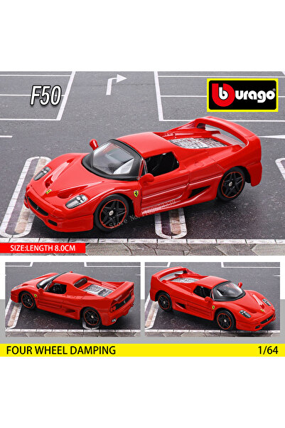 Choice11 F50 Bburago1:64 Ferrari E812 COMPETIZIONE نموذج سيارة صغيرة من سبائك...