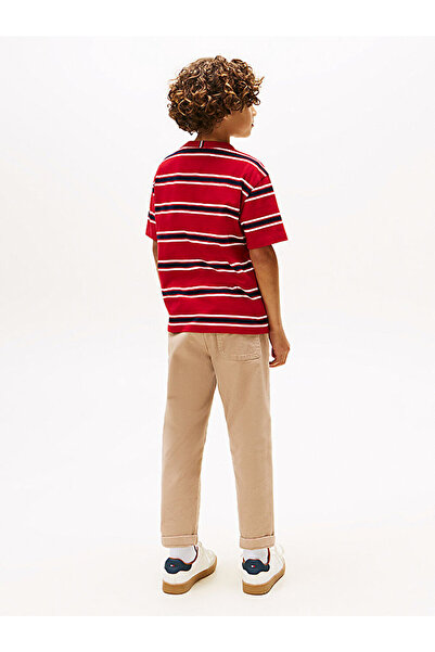 Tommy Hilfiger Boy's Cotton Stripe T-Shirt