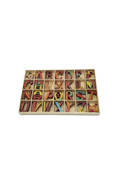 OEMN Color Alphabet with Wooden Pieces