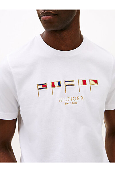 Tommy Hilfiger Men's Hilfiger Multi Flags T-Shirt