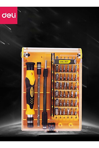 HALAMODO مجموعة مفكات براغي إلكترونية دقيقة مكونة من 45 قطعة