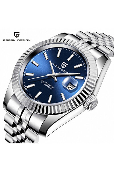Pagani design PD1645 Blue Dial Automatic Stainless Steel Men's Watch
