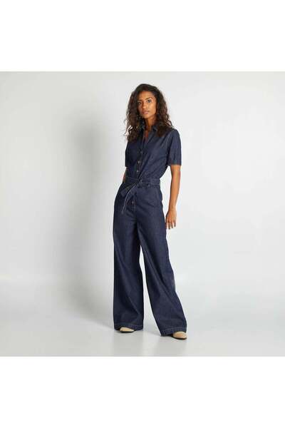 KIABI Denim jumpsuit BLUE