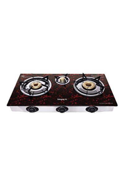 İMPEX Ceramic Gas Table IGS 1213F 3 Burner