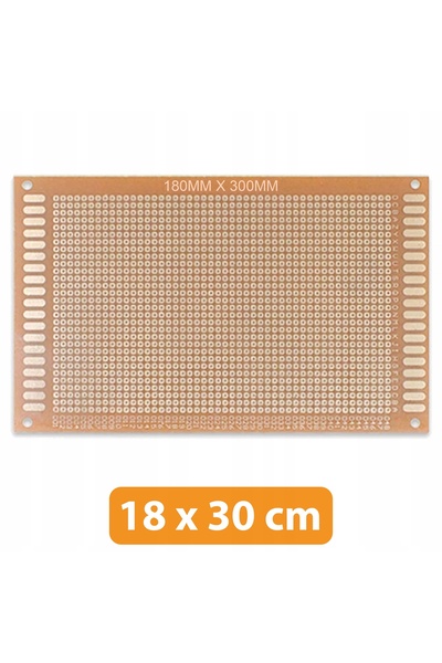 Rosfix Placă Prototip Universală THT 180x300 mm | Raster 2,54 mm