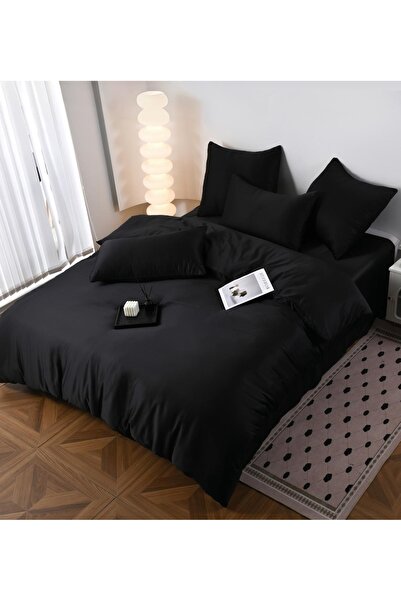 CHIRASO CHIRASO Bedding, Satin with Silk Look, Classic Sheet 230x240cm Duvet Cover 200x230 4 Pillowcases