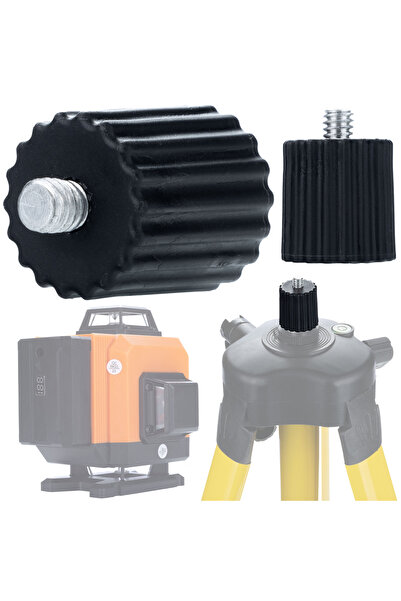 Rosfix Adaptor Nivelă Laser 5/8” la 1/4” | Universal și Durabil Aluminiu