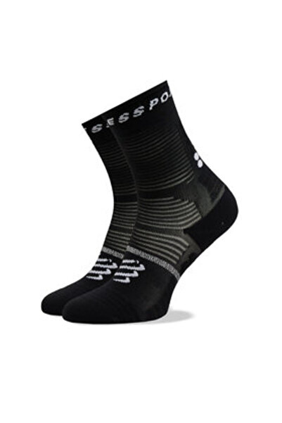 Compressport Ψηλές κάλτσες Unisex SMCU3789002T μαύρες