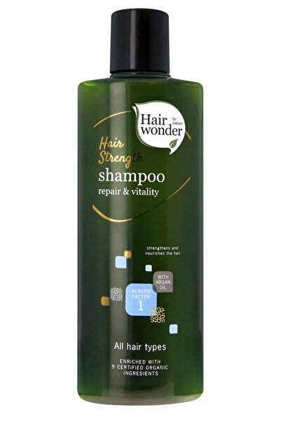 Hairwonder Toning shampoo with keratin, provitamin B5, argan oil, Hairwonder, 200 ml