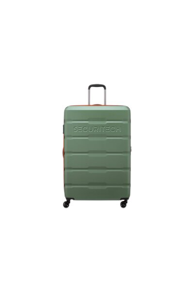 Delsey Securitech Citadel 4Wheel Hard Trolley 82cm Green