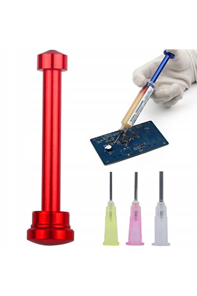 Rosfix Piston Metalic Dozare Manuală | Set 3 Ace | Ø14mm, 80mm Aluminiu