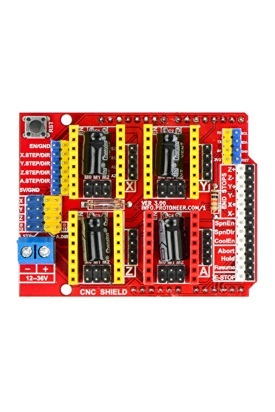 Rosfix CNC Module V3 Shield | Compatible with Arduino Uno | A4988 Motor Control