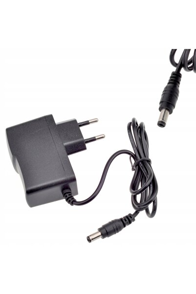 Rosfix Alimentator 9V 1A 5.5x2.1mm | Polaritate Inversă | Cablu 90cm