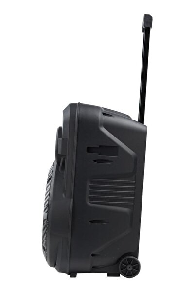 Midex 280 Watt Portatif Taşınabilir Karaoke Eğlence Mikrofonlu Ses Sistemi MXR-280 (Bluetooth Kayıt
