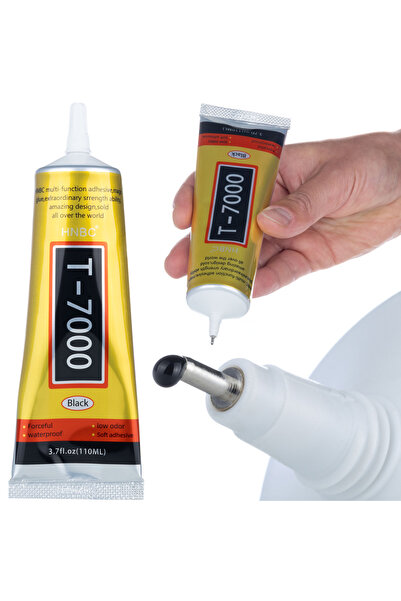 Rosfix Adeziv Universal T-7000 110ml | Negru | Precizie și Rezistență Ridicată