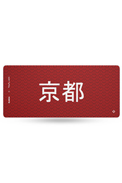 QwertyKey Deskmat Mousepad Kyoto 4mm margini cusute