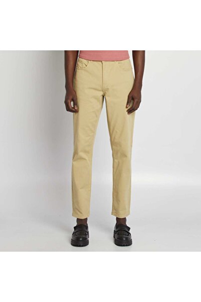 KIABI Slim 5-pocket chinos - L32 GREEN