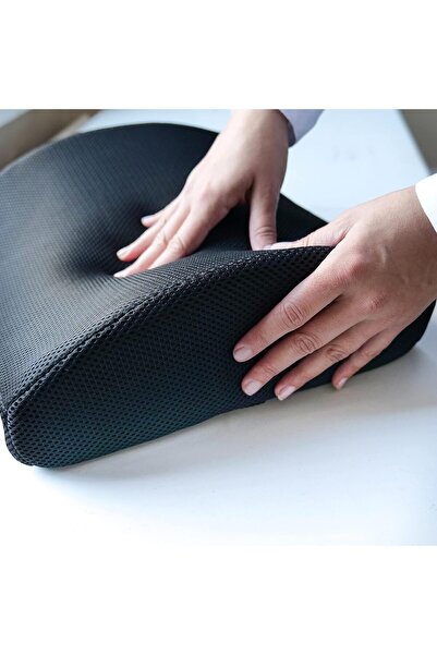 SKY TOUCH SKY-TOUCH Lumbar Support Pillow Back Support for Office Chair With Dual Straps Ergonomic Office Chai