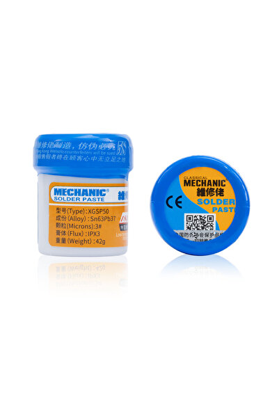 Rosfix Pastă de Lipit XGSP50 42g | Topire 183°C | Aliaj Sn63/Pb37