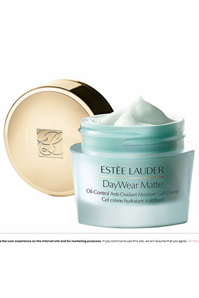 Estee Lauder DayWear Matte Oil-Control Gel Creme-Day Cream Gel, Anti-Sebum Moisturizer, Oily Skin, 50ml